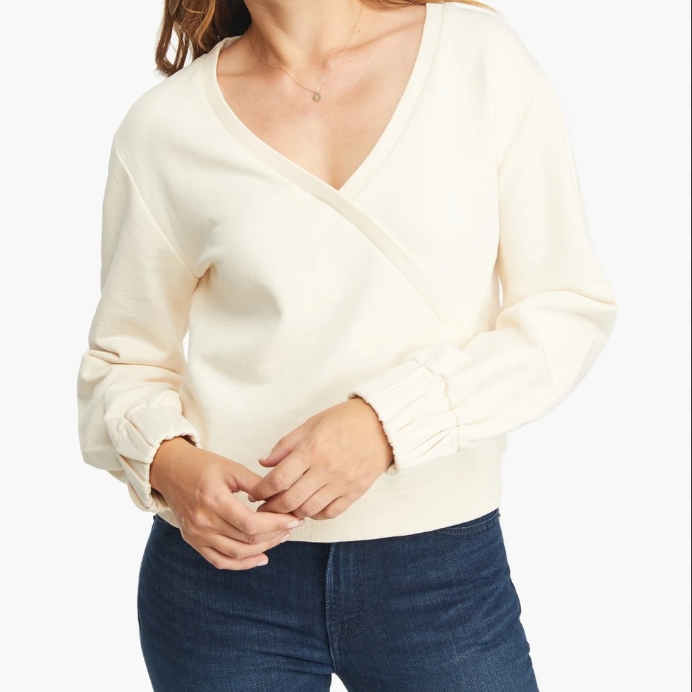 Able Tracy wrap sweatshirt